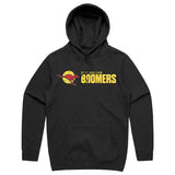 Australian Boomers 'New Look' Logo Black Hoodie