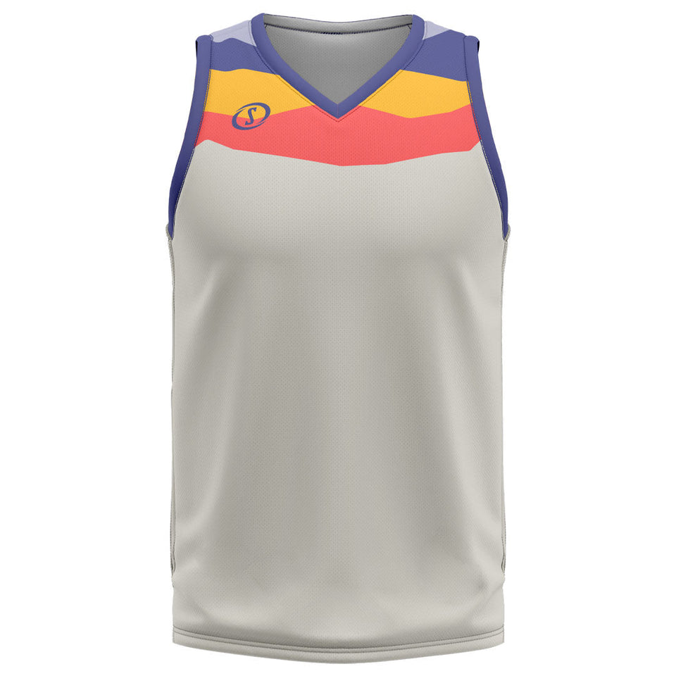 Spalding Custom Unisex Basketball Jersey - Hills Beige