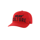'47 Brand HEAT Culture: Blood Red Wordmark Snapback