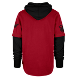 '47 Brand HEAT Culture: Blood Red Shortstop Hoodie