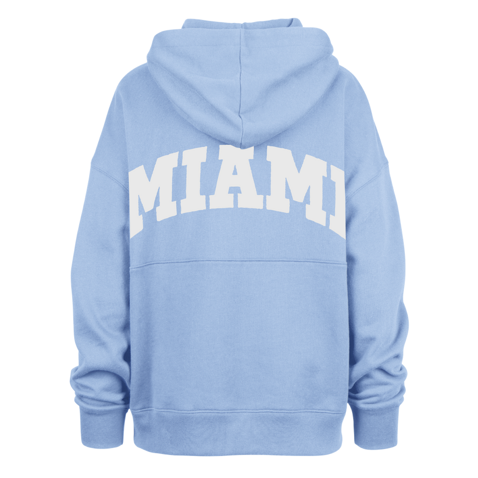 '47 Brand Miami HEAT Original Vice Women's Fade Away Hoodie