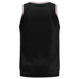 Spalding Custom Unisex Basketball Jersey - Lakeshow Black