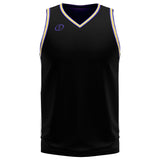 Spalding Custom Unisex Basketball Jersey - Lakeshow Black