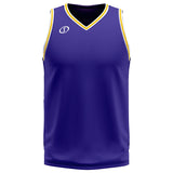 Spalding Custom Unisex Basketball Reversible Jersey - Lakeshow