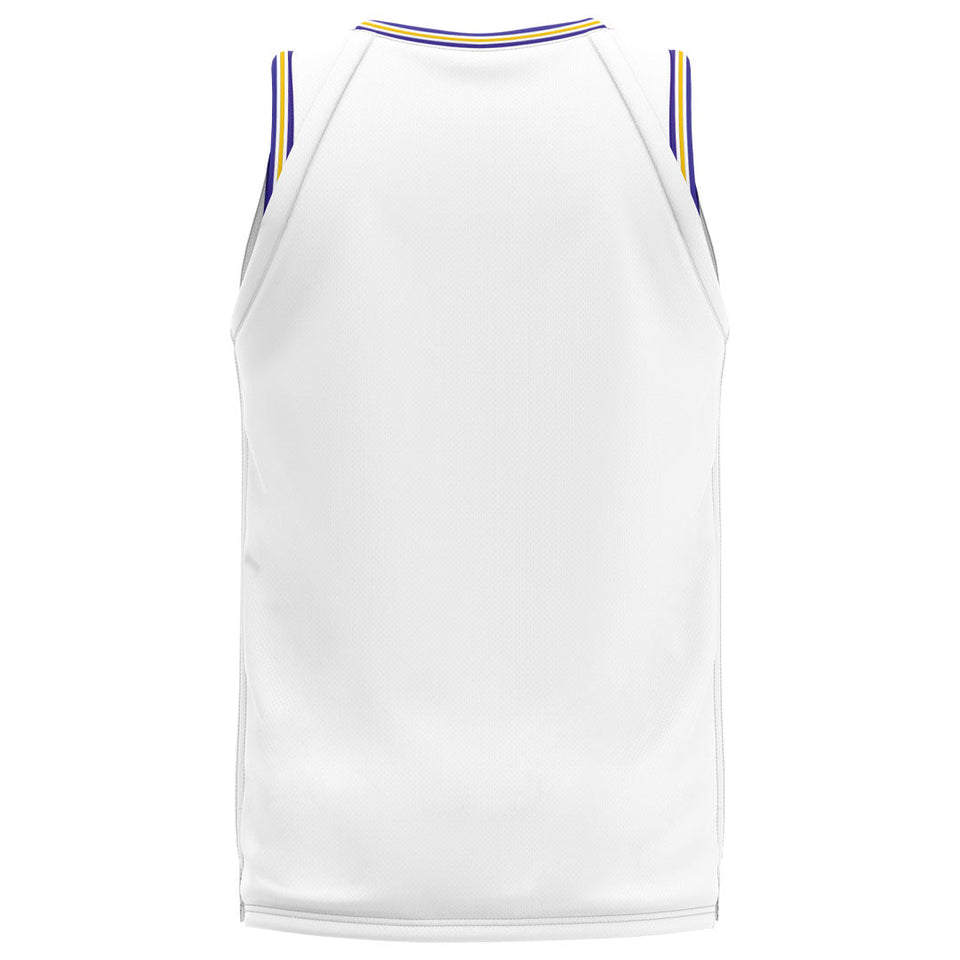 Spalding Custom Unisex Basketball Reversible Jersey - Lakeshow