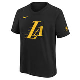 Los Angeles Lakers 2026 City Edition Essential Logo Youth NBA T-Shirt