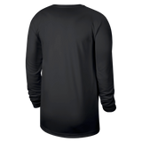 Nike Miami HEAT 2025-26 Authentic On-Court Practice Long Sleeve Tee