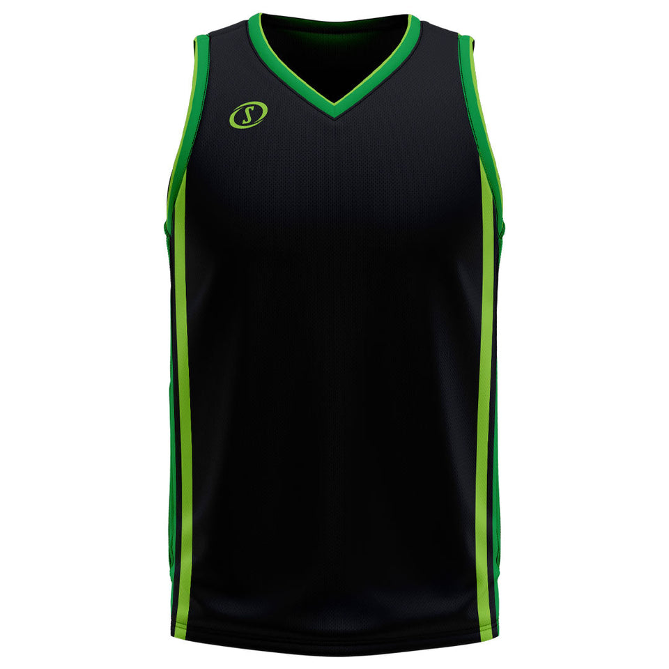 Spalding Custom Unisex Basketball Jersey - Lynx Green