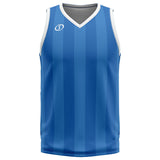 Spalding Custom Unisex Basketball Jersey - Magic Blue