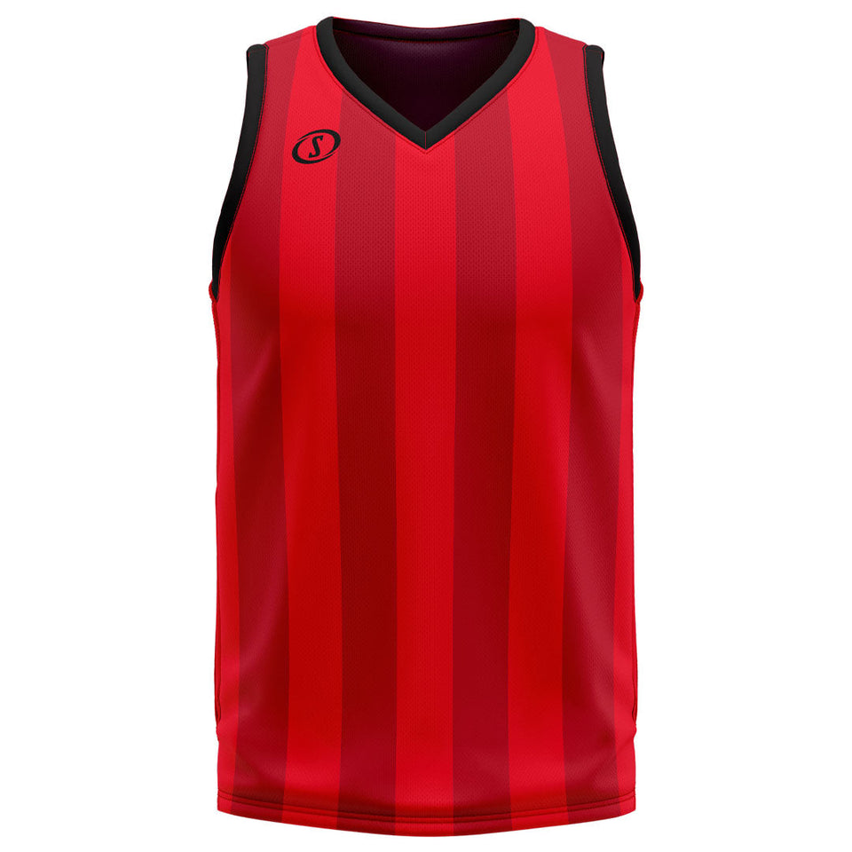 Spalding Custom Unisex Basketball Jersey - Magic Red