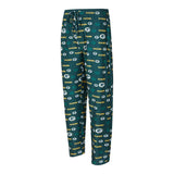 NFL Green Bay Packers Concepts Sport Mosaic All Over Print PJ Pants - Green