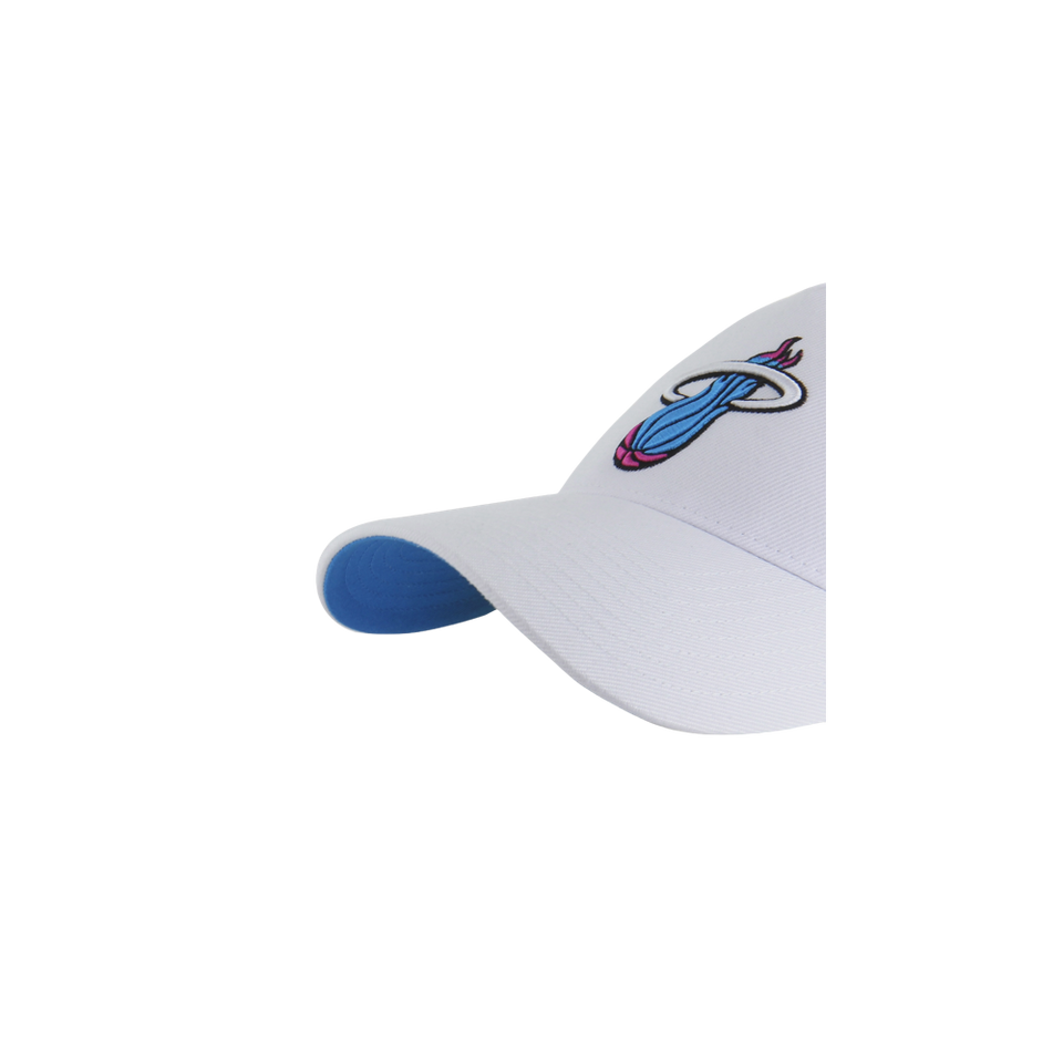 '47 Brand Miami HEAT Original Vice White Snapback