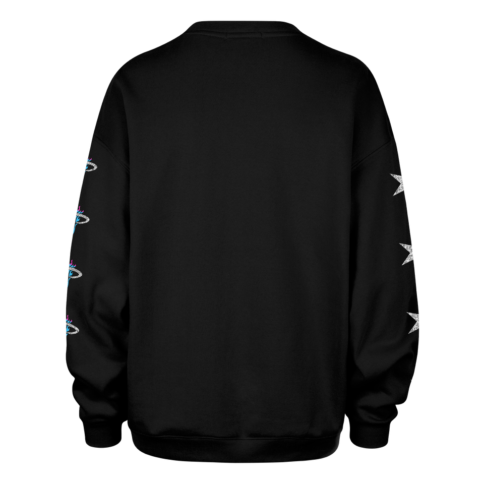 '47 Brand Miami HEAT Original Vice Nights 1988 Women's Crewneck