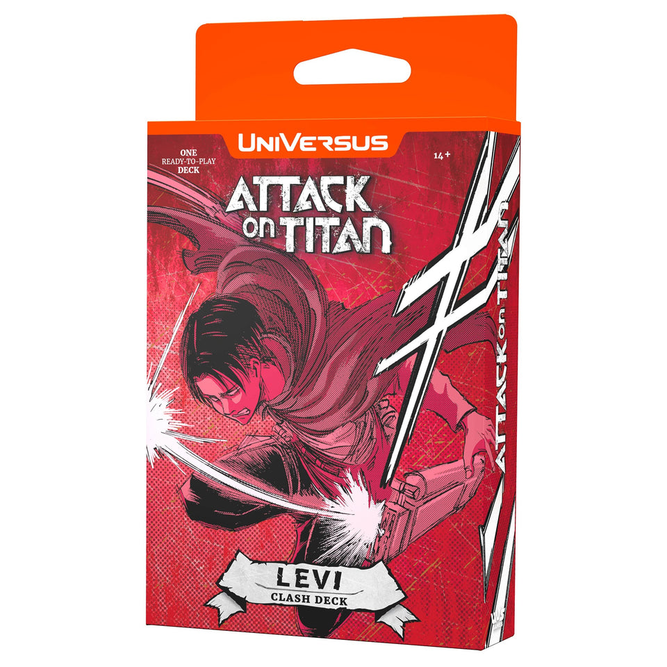 Attack on Titan Levi Clash Deck - UniVersus Ready To Play Card Game
