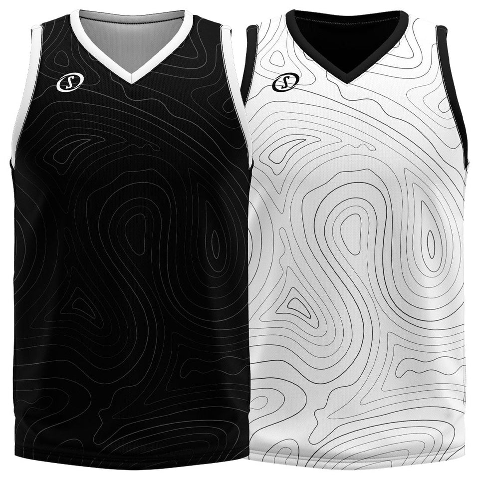 Spalding Custom Unisex Basketball Reversible Jersey - Scape