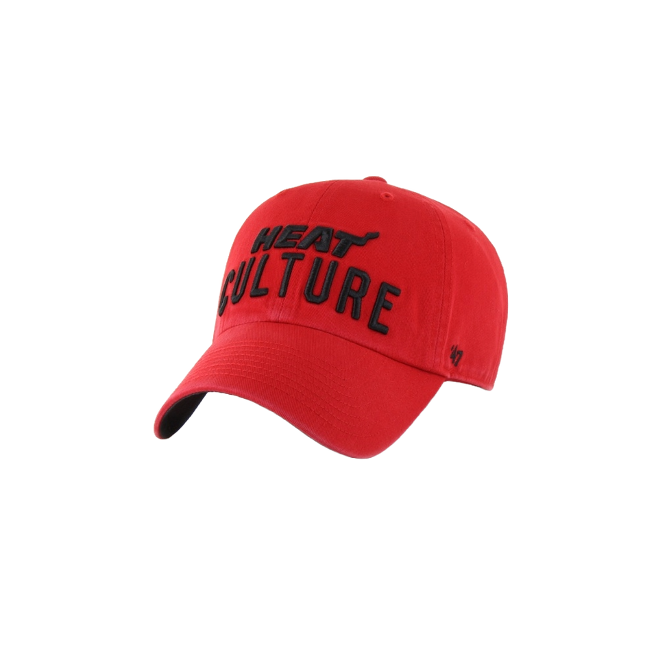 '47 Brand HEAT Culture: Blood Red Cleanup Dad Hat