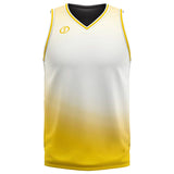 Spalding Custom Unisex Basketball Jersey - Showtime Yellow