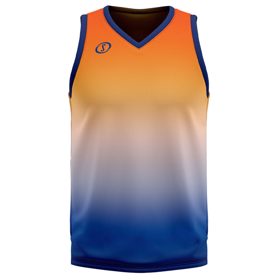 Spalding Custom Unisex Basketball Jersey - Sunrise