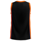 Spalding Custom Unisex Basketball Jersey - Swing Sunset Dark