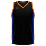 Spalding Custom Unisex Basketball Jersey - Swing Sunset Dark