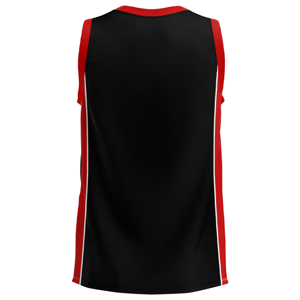 Spalding Custom Unisex Basketball Jersey - Swing Crimson
