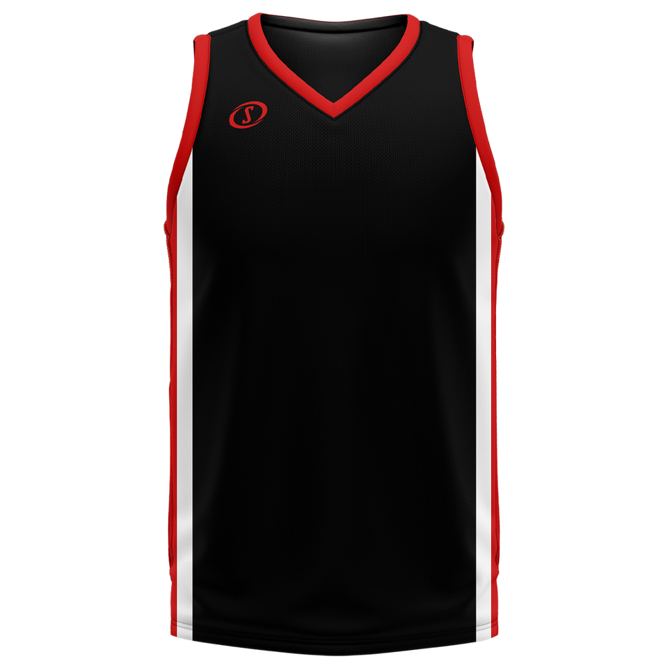 Spalding Custom Unisex Basketball Jersey - Swing Crimson