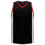 Spalding Custom Unisex Basketball Jersey - Swing Crimson