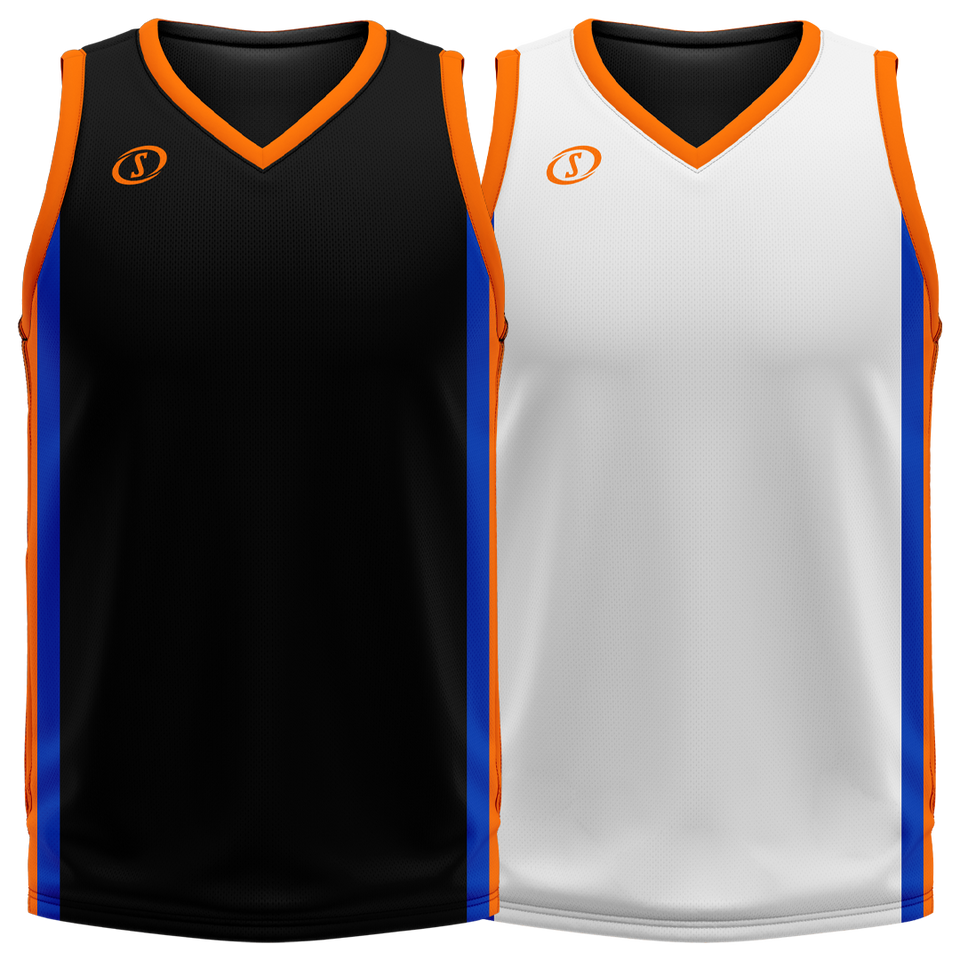 Spalding Custom Unisex Basketball Reversible Jersey - Swing Sunset