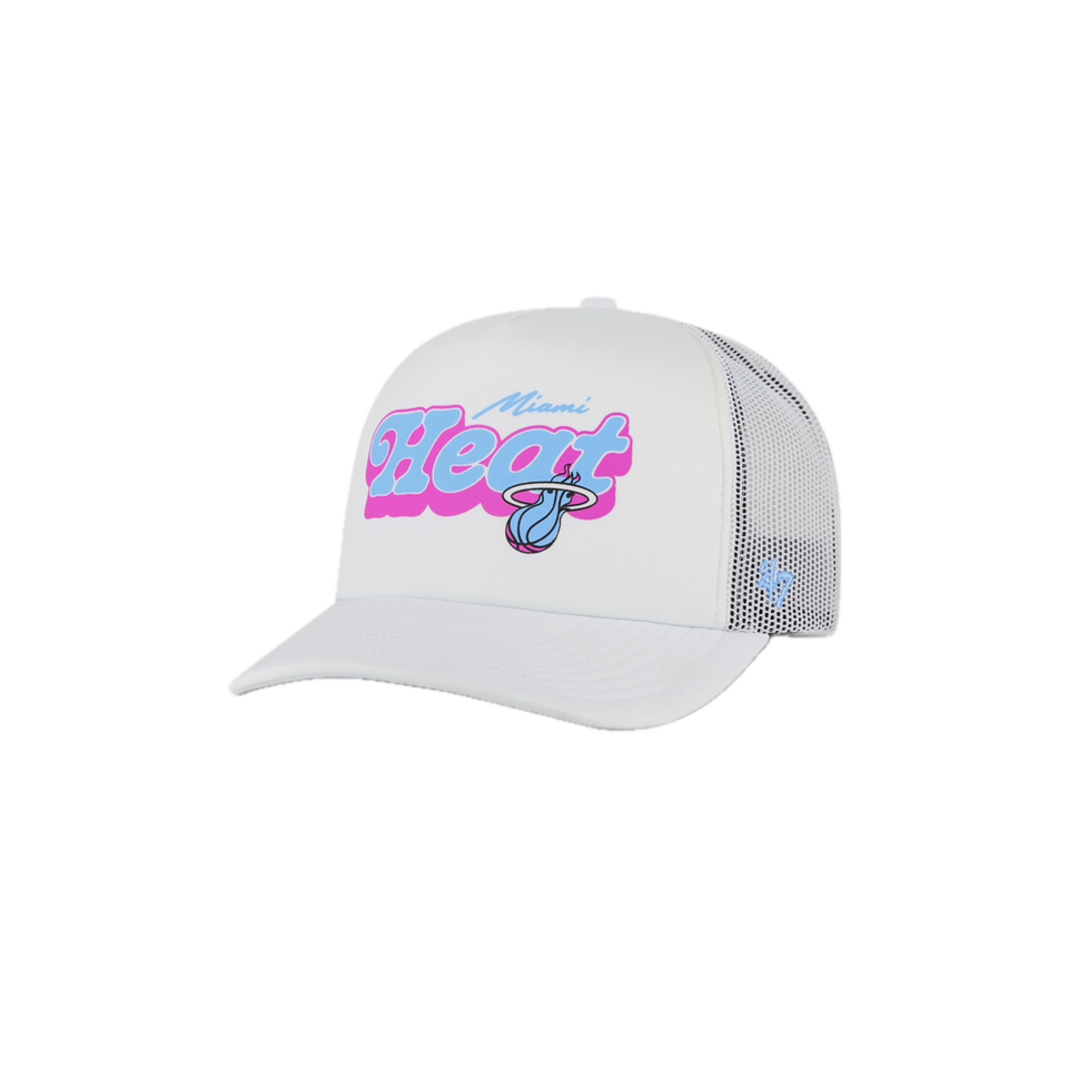 '47 Brand Miami HEAT Original Vice Vibes Trucker Snapback
