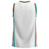Spalding Custom Unisex Basketball Jersey - Takeoff White
