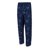 NFL Houston Texans Concepts Sport Mosaic All Over Print PJ Pants - Navy