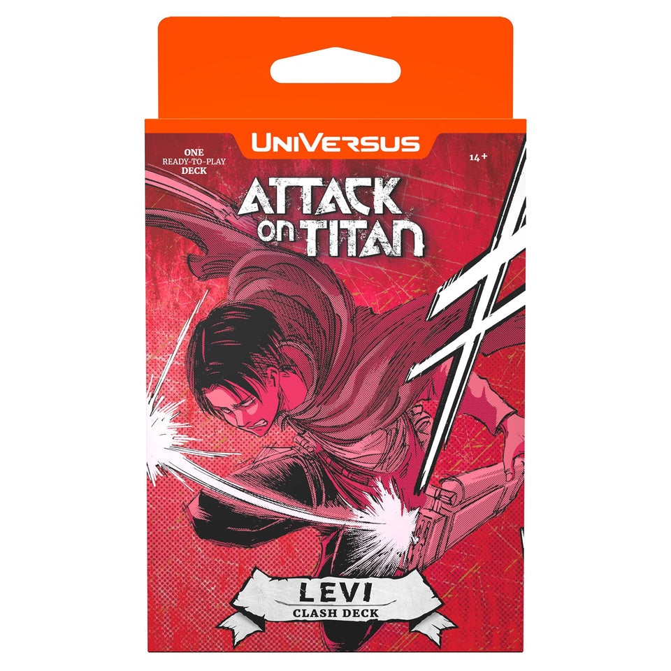 Attack on Titan Levi Clash Deck - UniVersus Ready To Play Card Game