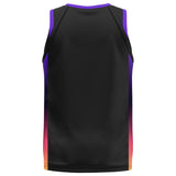Spalding Custom Unisex Basketball Jersey - Valley Black