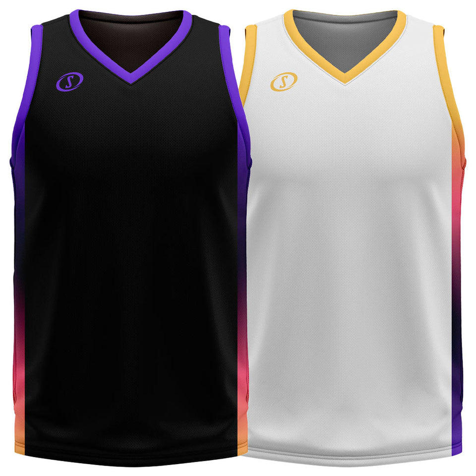 Spalding Custom Unisex Basketball Reversible Jersey - Valley