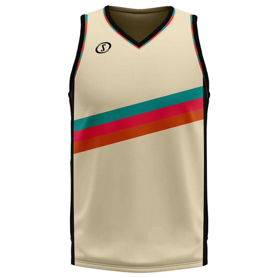 Spalding Custom Unisex Basketball Jersey - Vintage Santone