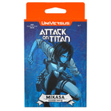 Attack on Titan UniVersus Mikasa Clash Deck - Ready-To-Play Collectible Card Game