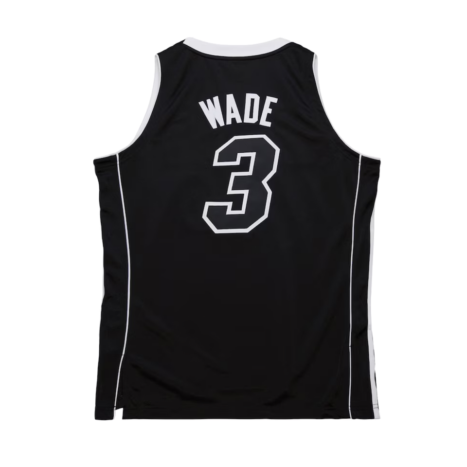 Dwyane Wade Mitchell & Ness Miami HEAT 2011-12 Alternate Authentic Jersey