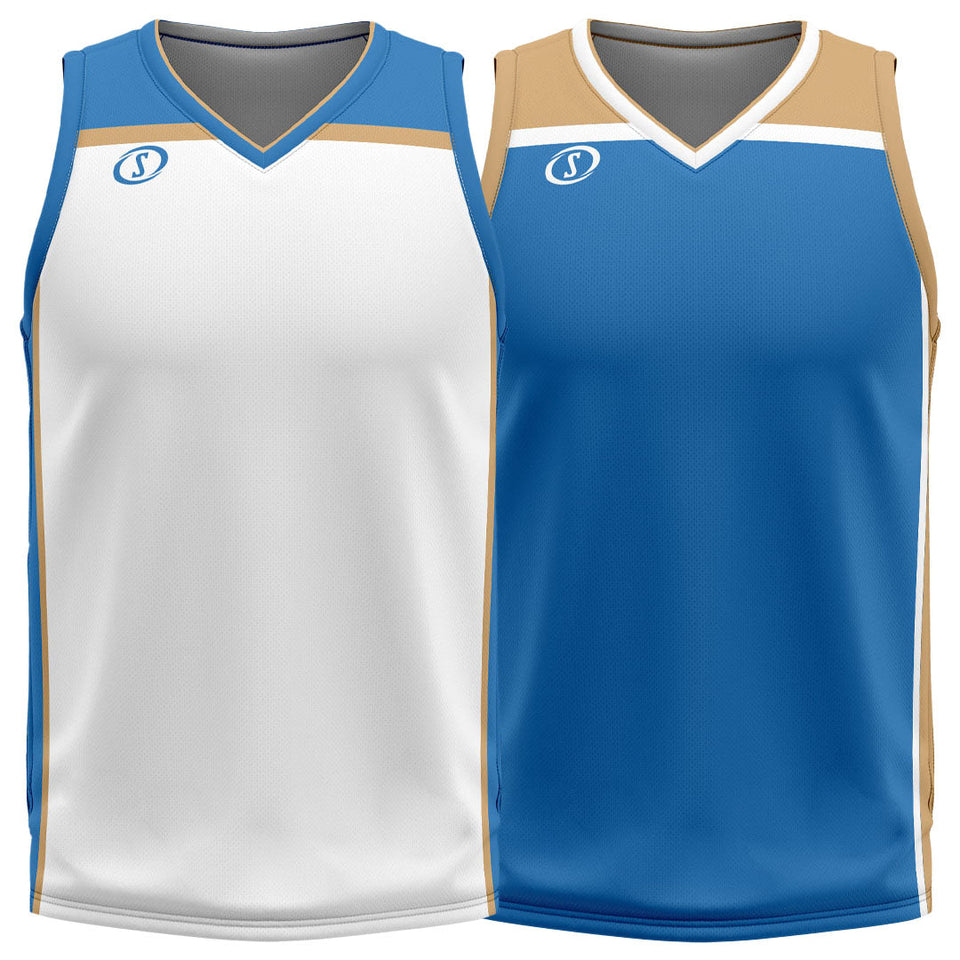 Spalding Custom Unisex Basketball Reversible Jersey - Wiz