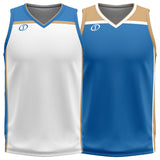 Spalding Custom Unisex Basketball Reversible Jersey - Wiz