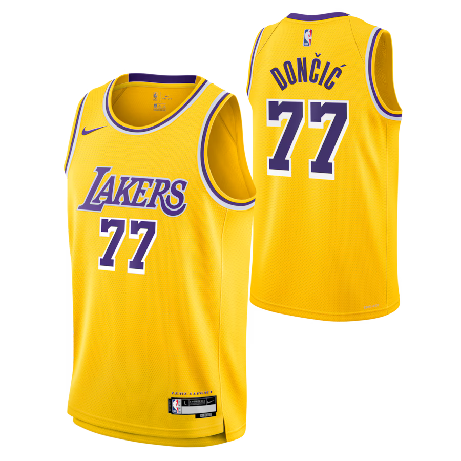 Luka Dončić Los Angeles Lakers 2026 Icon Edition Youth NBA Swingman Jersey